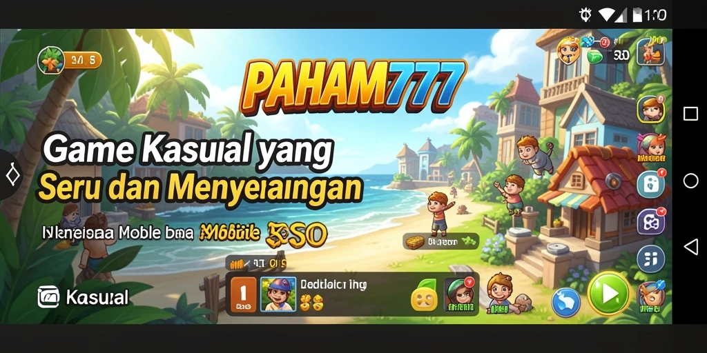 Tampilan antarmuka PAHAM777 yang menarik dan mudah digunakan.