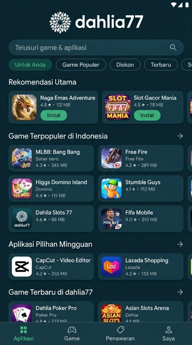 dahlia77 - Katalog Aplikasi Populer & Kanal Uji Terlengkap